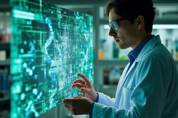 Pharmaceutical drug trial data acceleration using AI