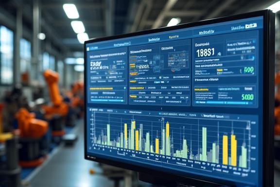 AI predictive maintenance dashboard for manufacturing SMEs